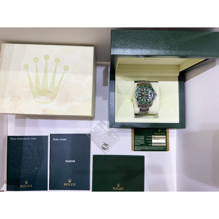 Submariner Date Steel Green Dial "Hulk" 40mm Product Image 9