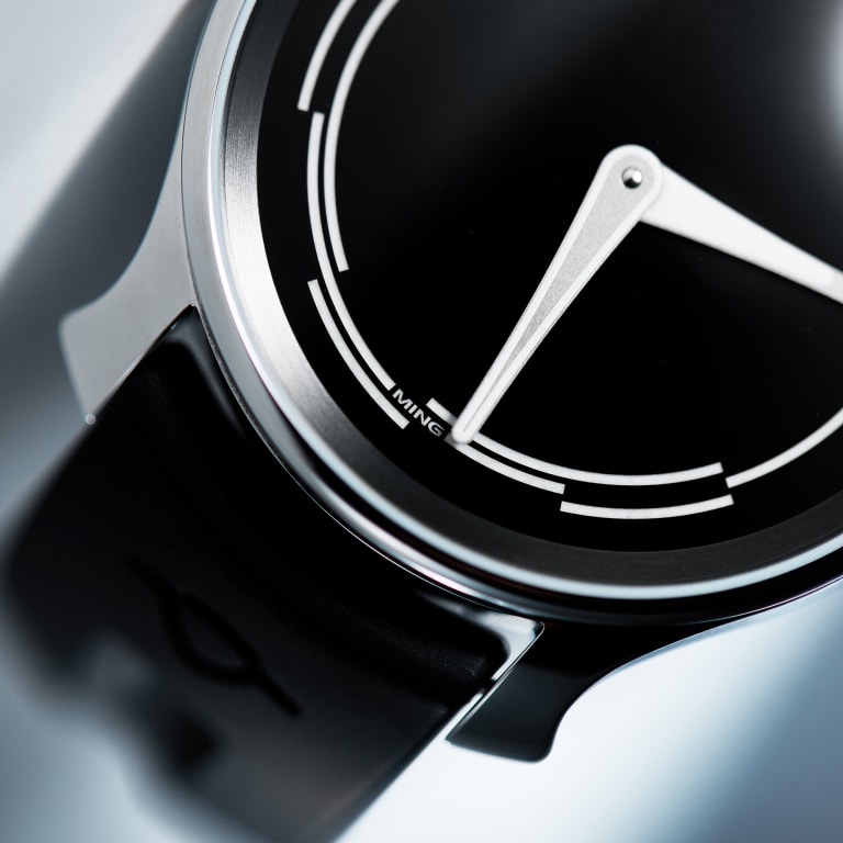 37.02 Minimalist Steel Black Dial 38mm Product Image 11