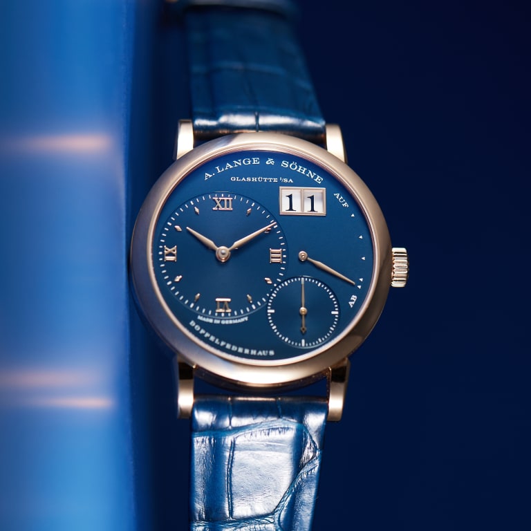 Little Lange 1 Rose Gold Blue Dial 36mm Product Image 14