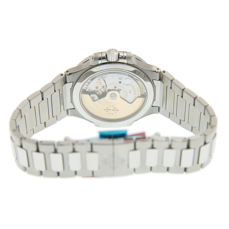 Nautilus Ladies Steel Diamond Blue Dial 35mm Product Image 4