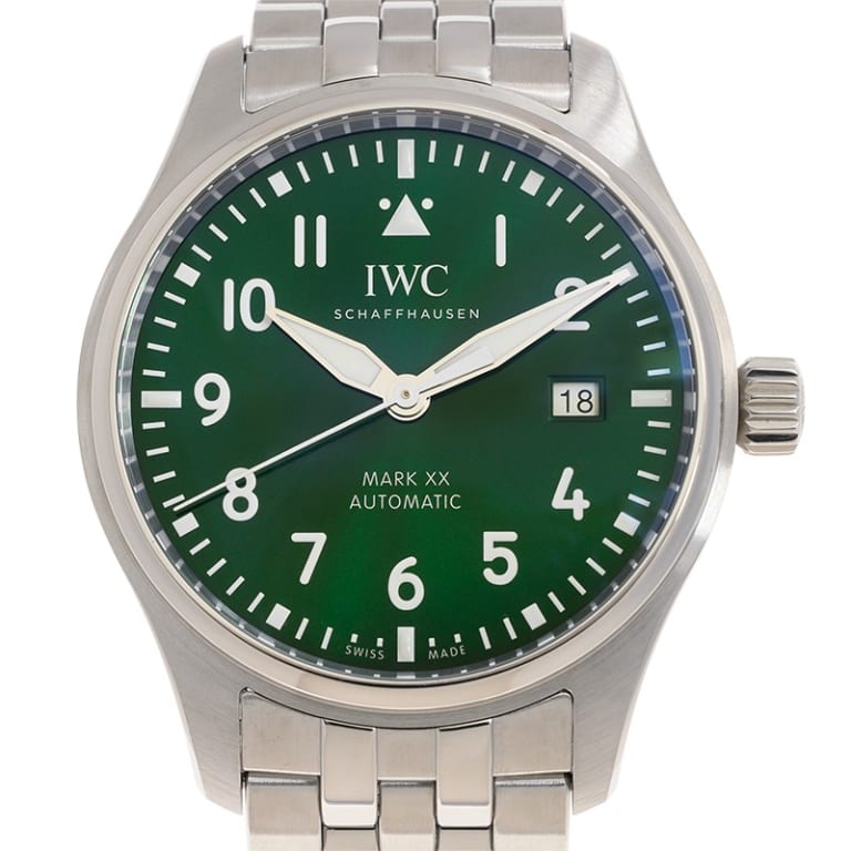 Pilot's Watch Mark XX Steel Green Dial 40mm Product Image 3