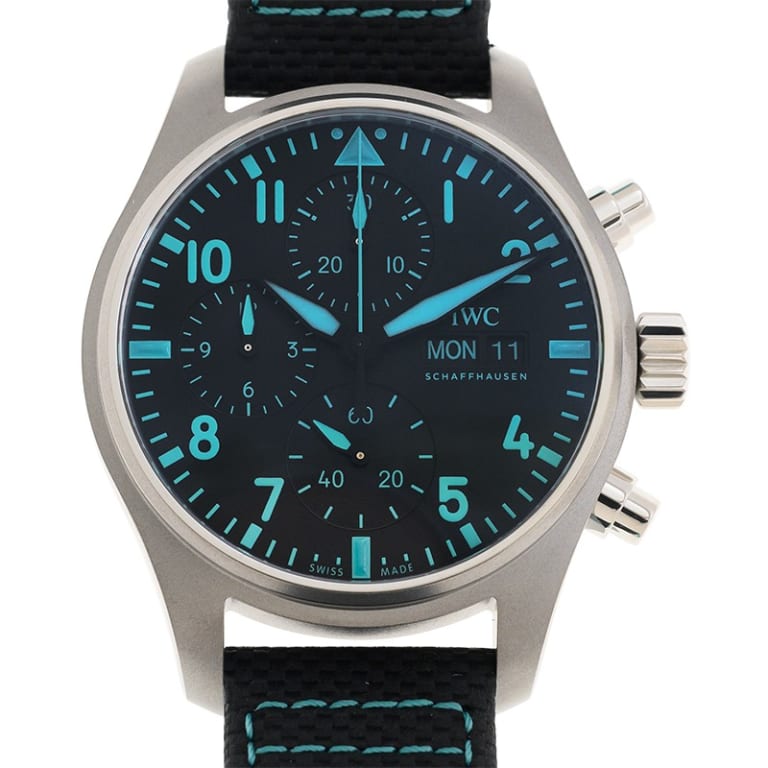 Pilot's Chronograph Mercedes-AMG Petronas Formula One Titanium Black Dial 41mm Product Image 1