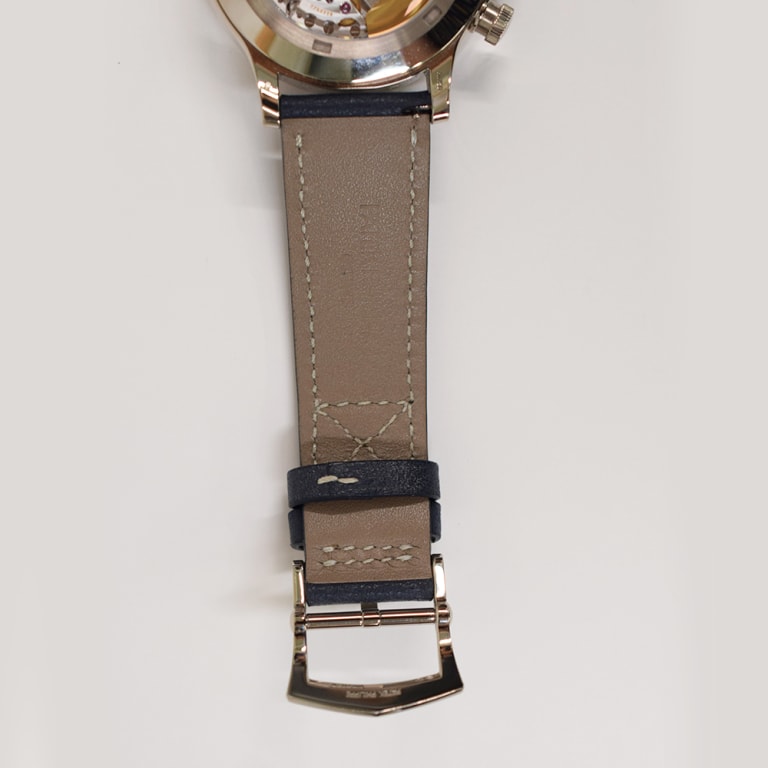 Calatrava Pilot Travel Time Chronograph White Gold Grey Dial 42mm Product Image 8