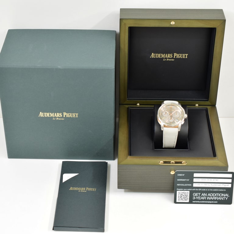 Code 11.59 White Gold Silver Dial 41mm Product Image 10