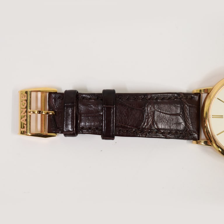 Saxonia Thin Rose Gold Silver Dial 37mm Product Image 4