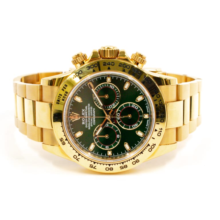 Daytona Yellow Gold Green Dial "John Mayer" 40mm Product Image 2