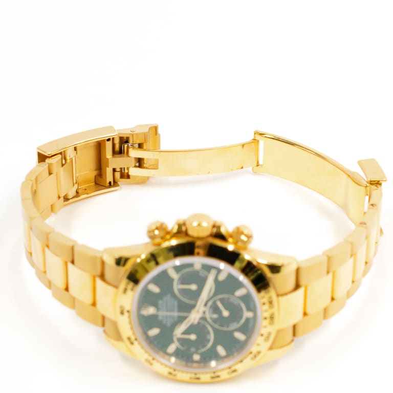 Daytona Yellow Gold Green Dial "John Mayer" 40mm Product Image 6