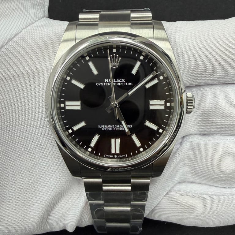 Oyster Perpetual Steel Black Dial 41mm Product Image 1
