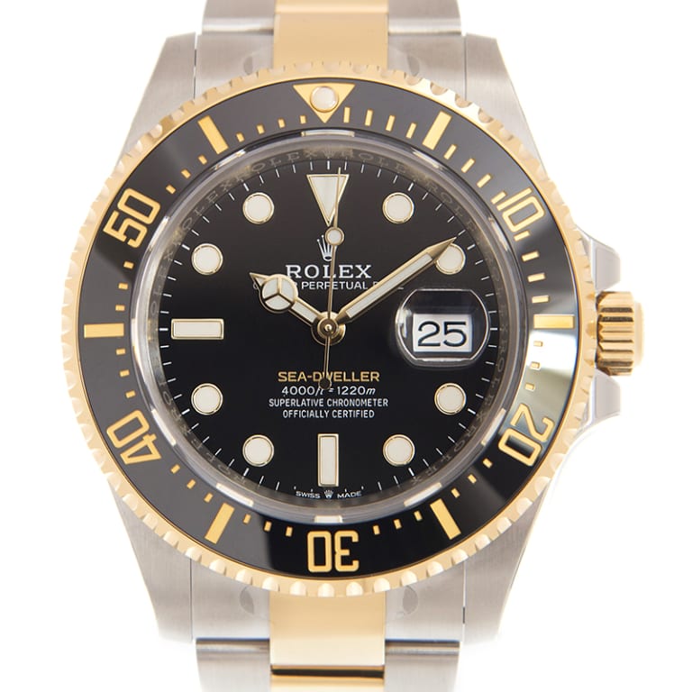 Sea-Dweller Yellow Gold & Steel Black Dial 43mm Product Image 3