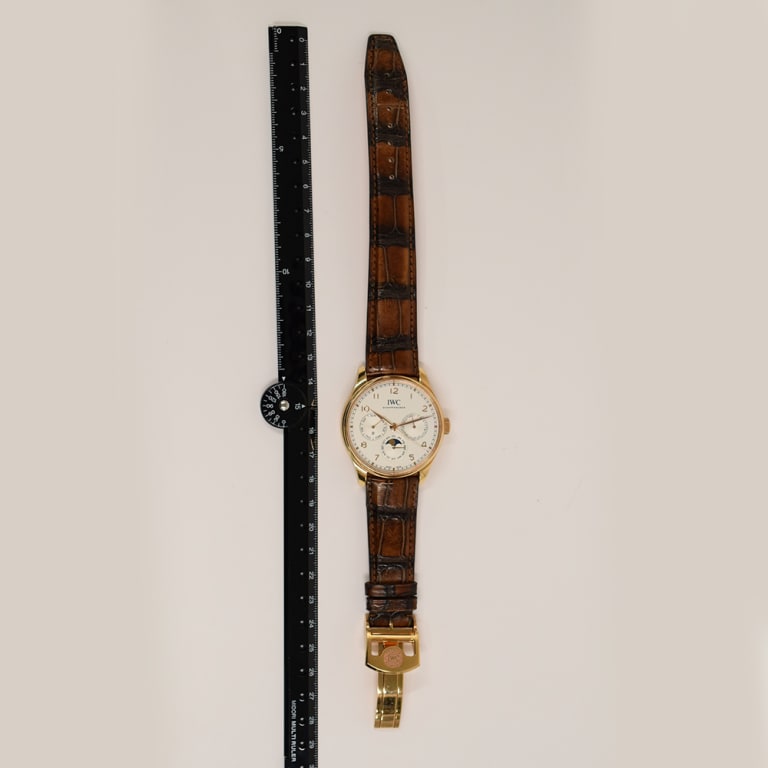 Portugieser Perpetual Calendar Rose Gold White Dial 42mm Product Image 8