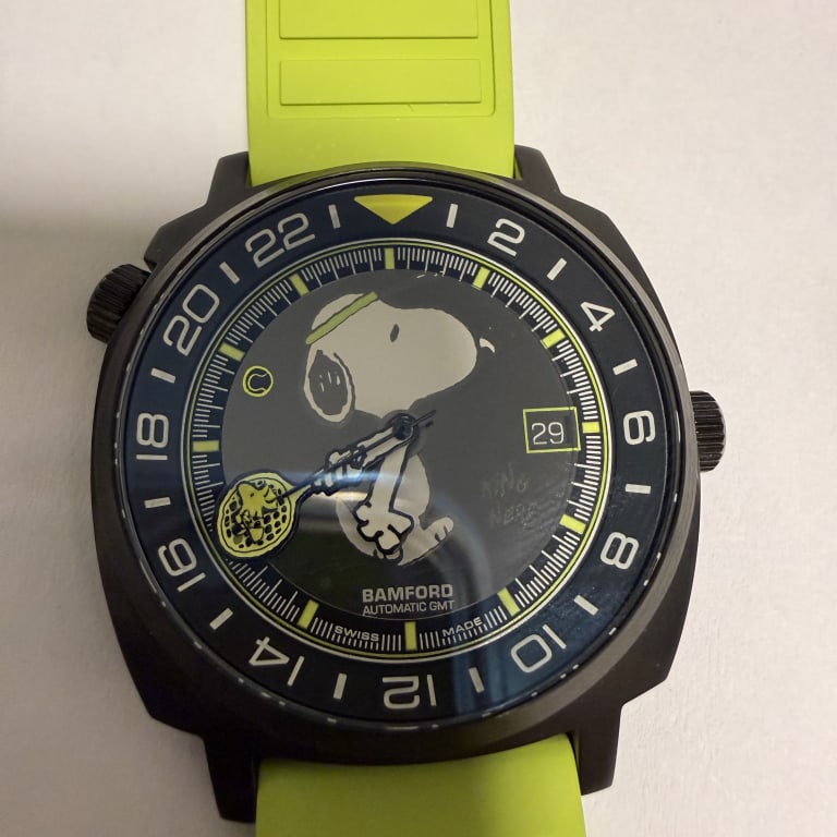 Bamford x King Nerd Tennis Snoopy GMT Limited Edition Product Image 1