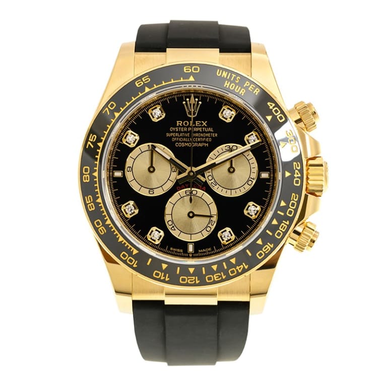 Daytona Yellow Gold Oysterflex Black Dial 40mm Product Image 1