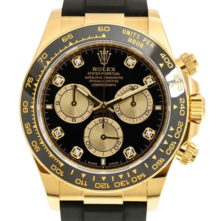 Daytona Yellow Gold Oysterflex Black Dial 40mm Product Image 3