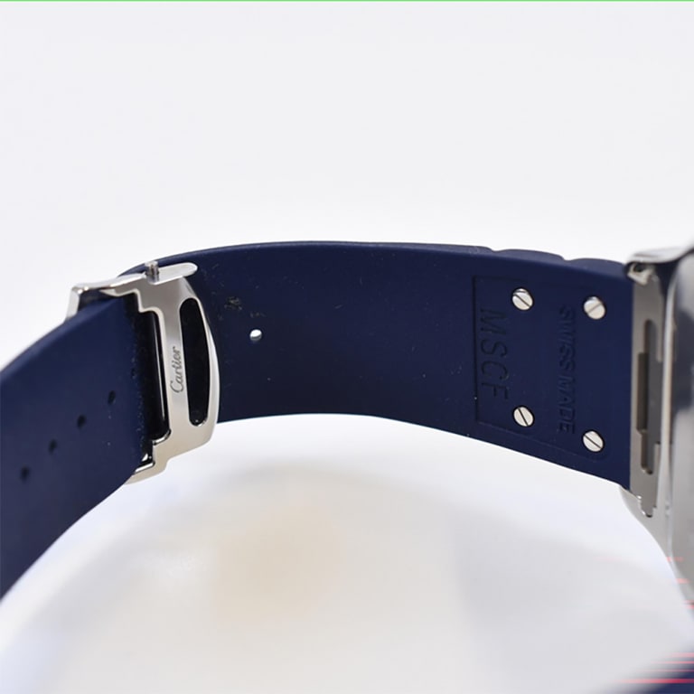 Santos de Cartier Steel Blue Dial 39mm Product Image 6