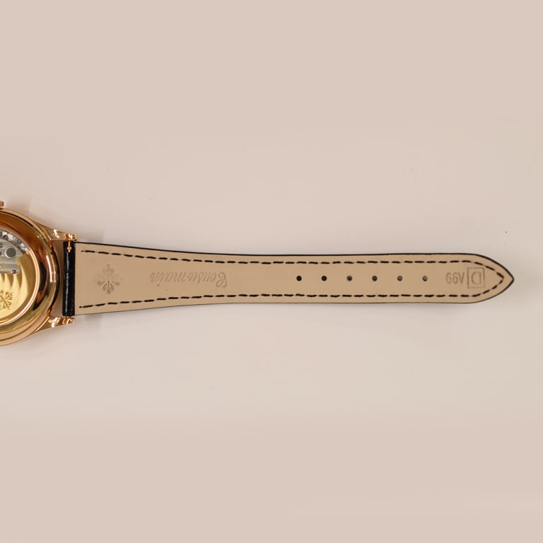 Annual Calendar Rose Gold Blue Dial 38mm Product Image 10