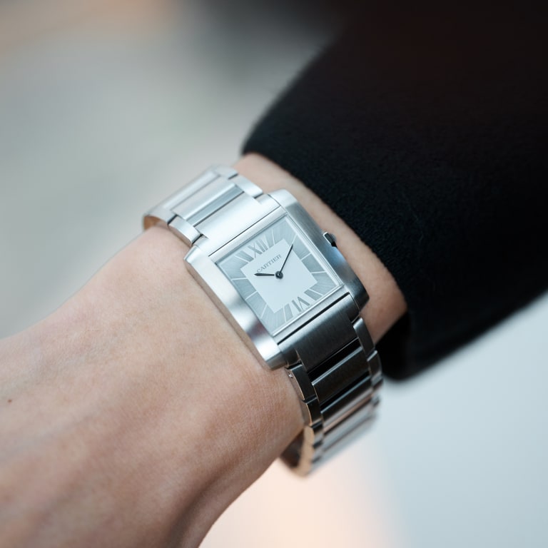 Tank Francaise Steel Silver Dial 27mm Product Image 16