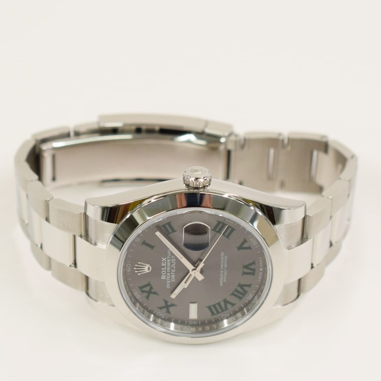 Datejust "Wimbledon" Steel Grey Dial 36mm Product Image 2