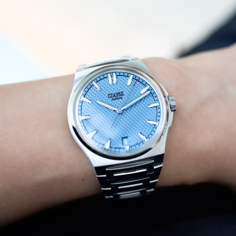 Antarctique Passage de Drake Steel Glacier Blue Dial 40mm Product Image 17