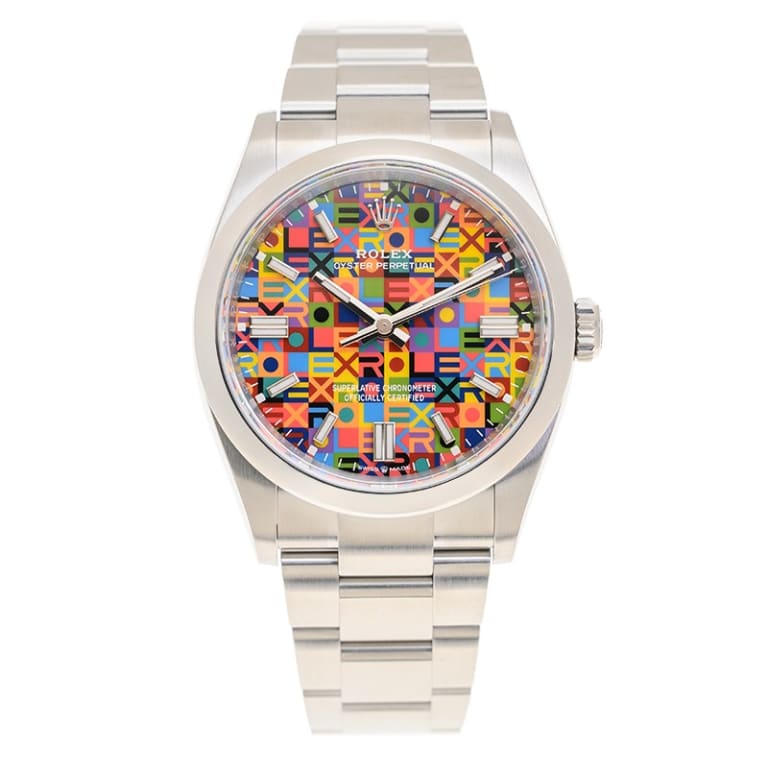 Oyster Perpetual Steel Jubilee Motif Dial 36mm Product Image 1