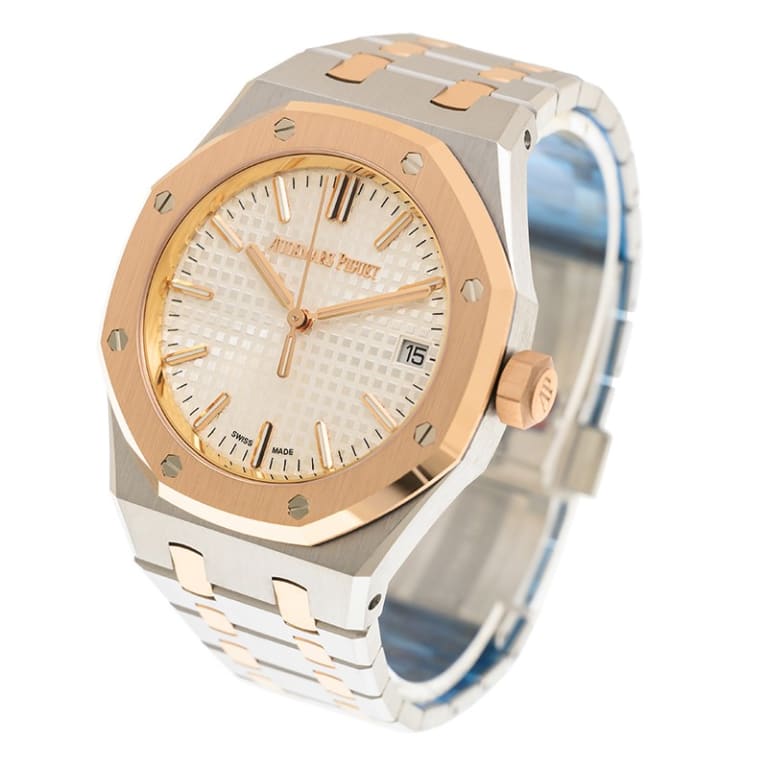 Royal Oak Selfwinding Rose Gold & Steel Silver Dial 37mm Product Image 2