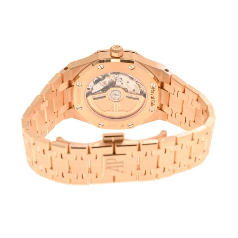 Royal Oak Selfwinding Rose Gold Diamond Silver Dial 34mm Product Image 4