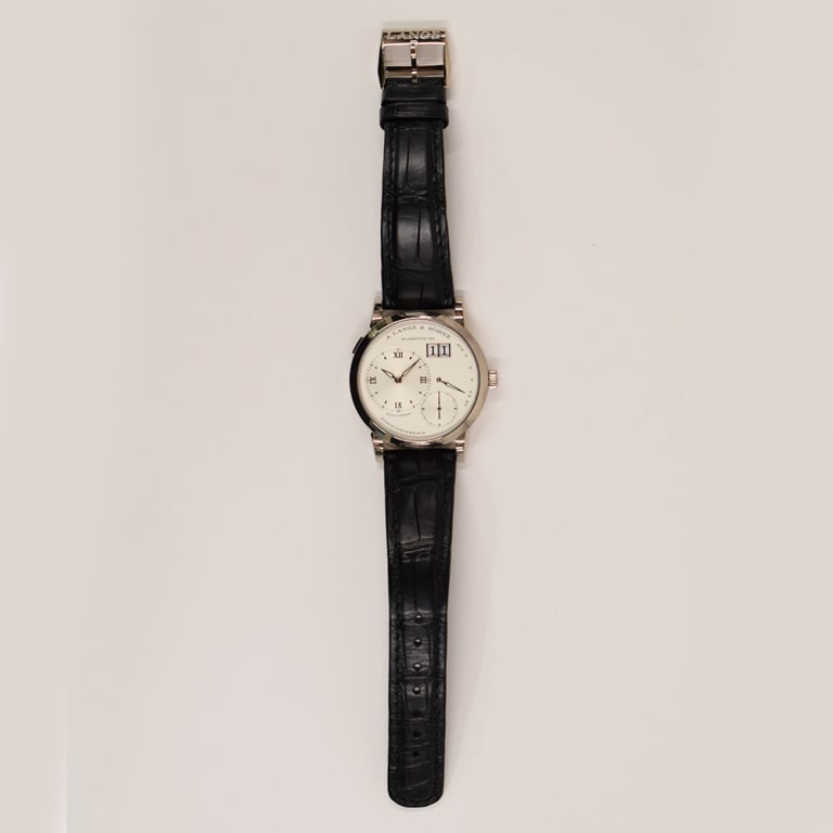 Lange 1 White Gold Silver Dial 38mm Product Image 1