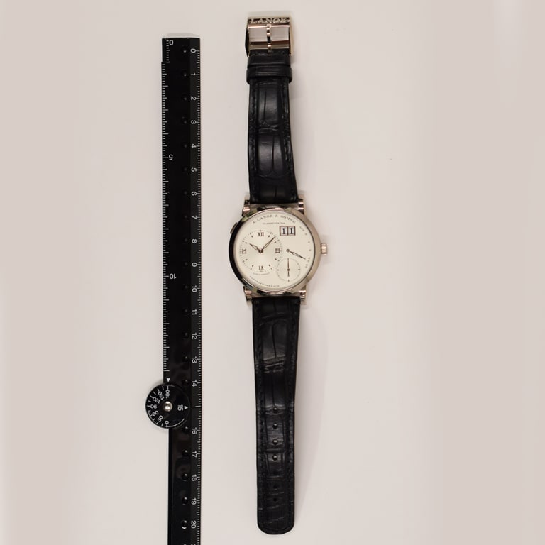 Lange 1 White Gold Silver Dial 38mm Product Image 8