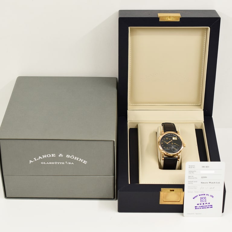 Lange 1 Rose Gold Black Dial 38mm Product Image 11