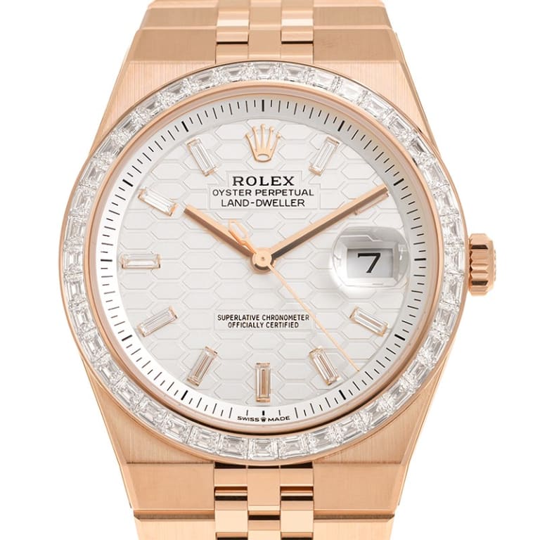 Land-Dweller Rose Gold Diamond Jubilee White Dial 40mm Product Image 3