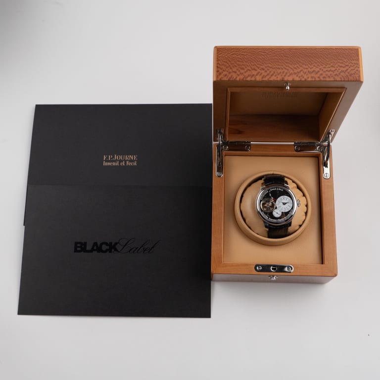 Black Label Vertical Tourbillon Platinum Black Dial 42mm Product Image 10