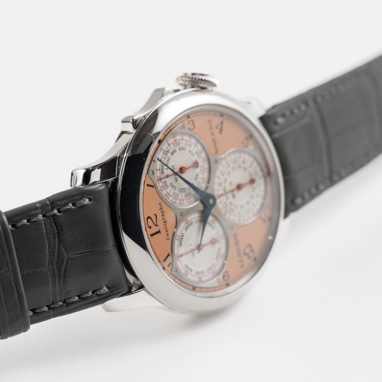 Centigraphe Souverain Platinum Salmon Dial 40mm Product Image 2