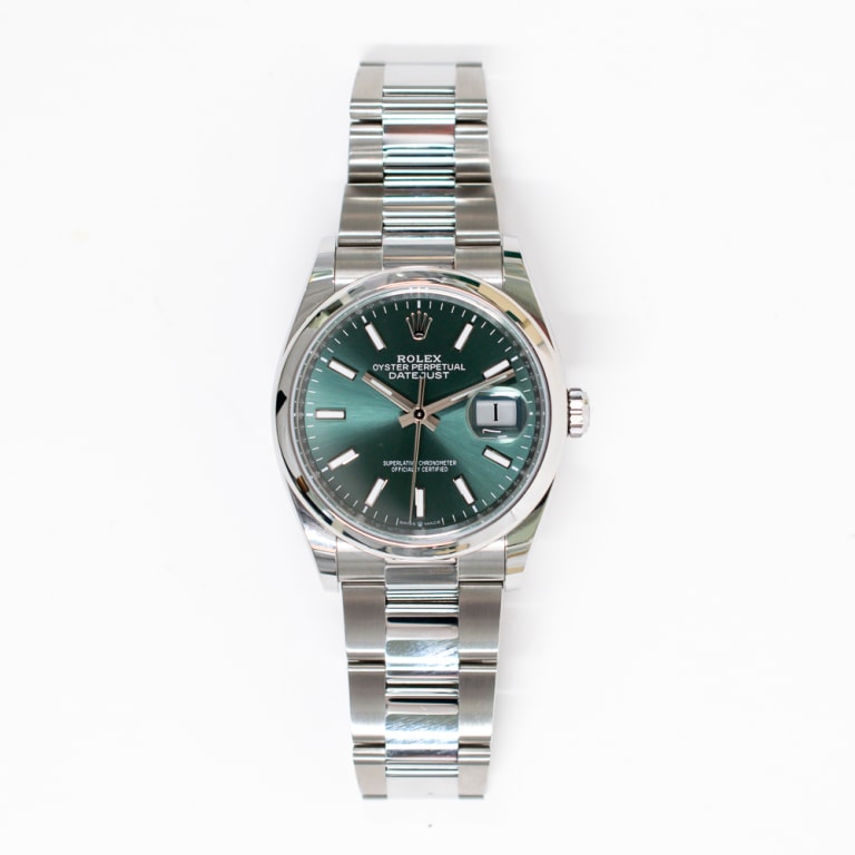 Datejust Steel Green Dial 36mm Product Image 1