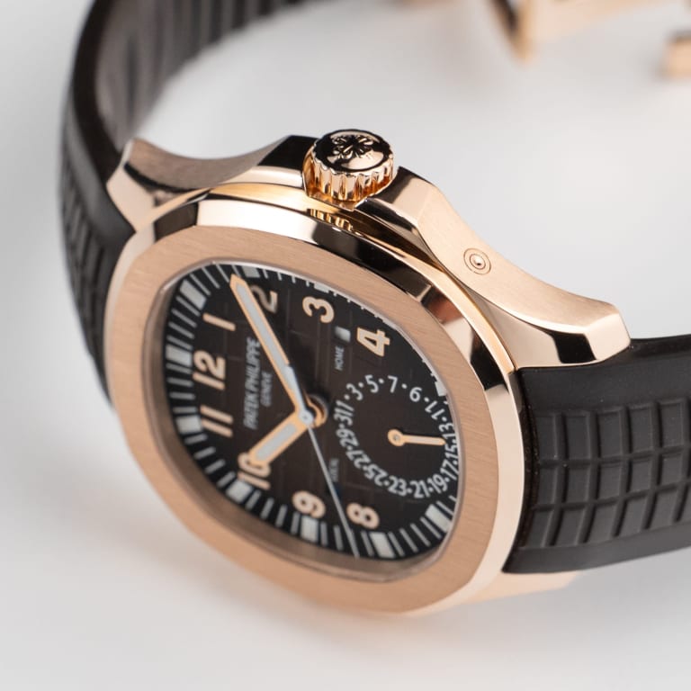 Aquanaut Travel Time Rose Gold Brown Dial 40mm Product Image 2