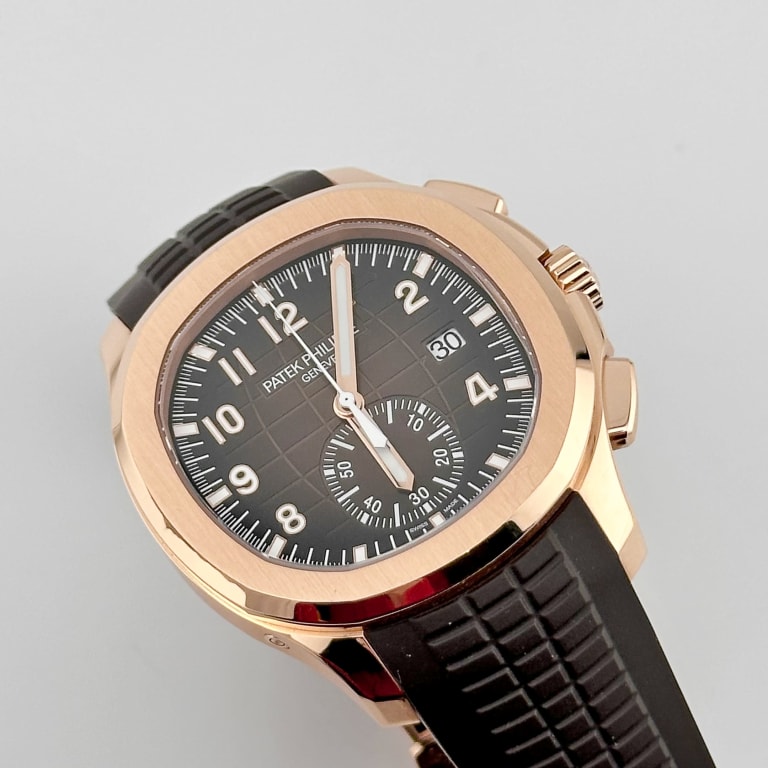 Aquanaut Chronograph Rose Gold Brown Dial 42mm Product Image 1