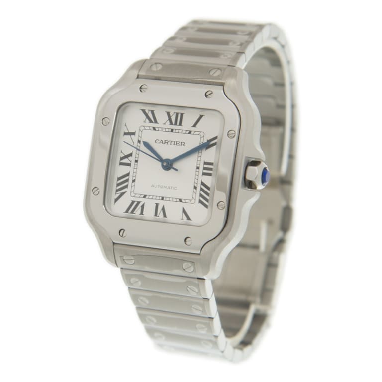 Santos de Cartier Steel Silver Dial 35mm Product Image 2