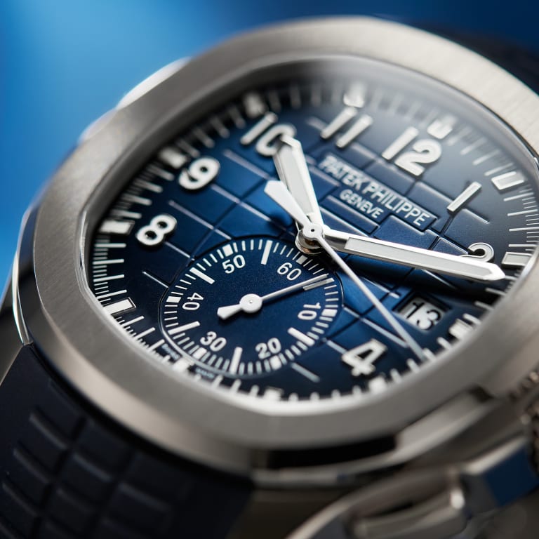 Aquanaut Chronograph White Gold Blue Dial 42mm Product Image 7