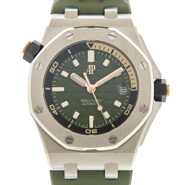 Royal Oak Offshore Diver Steel Green Dial 42mm Product Image 1