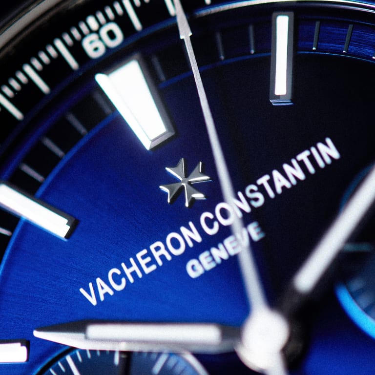 Overseas Chronograph Steel Blue Dial 42mm Product Image 3