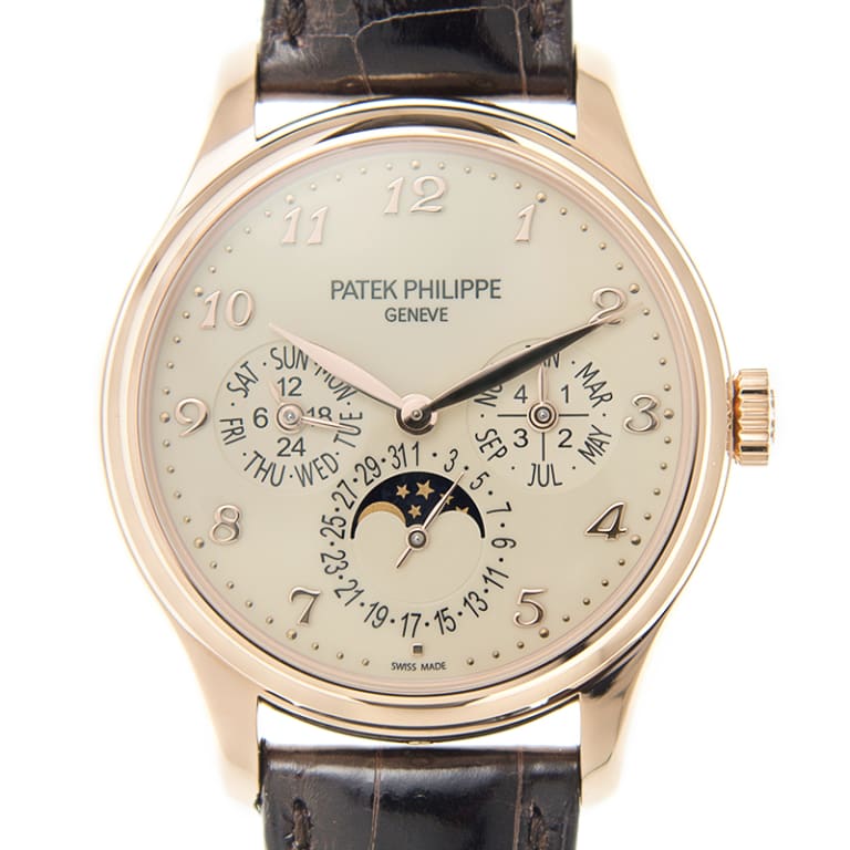 Perpetual Calendar Rose Gold White Dial 39mm Product Image 1