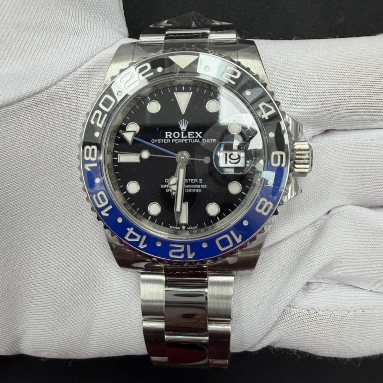 GMT-Master II Steel Black Dial "Batman" 40mm Product Image 1