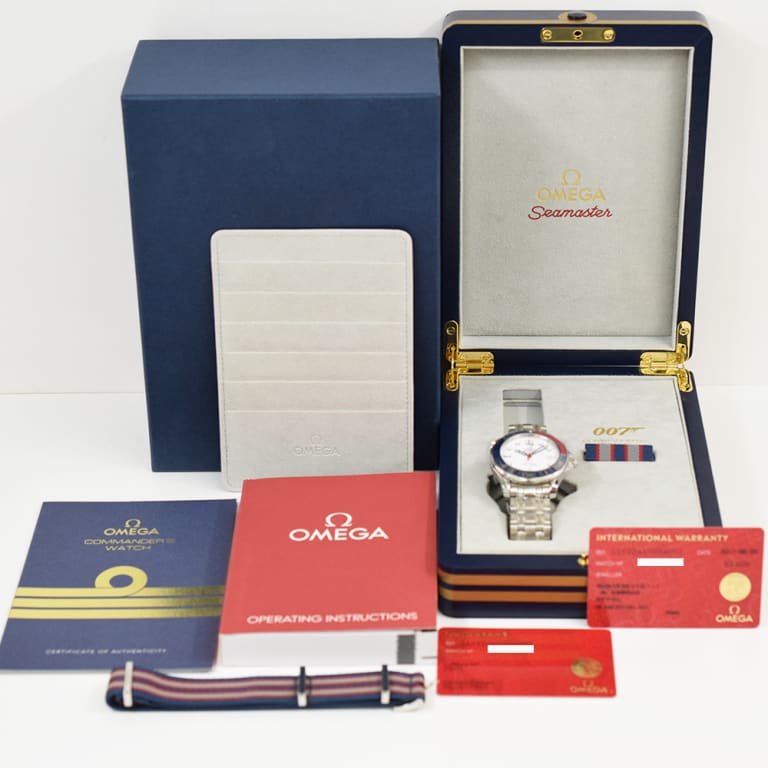 Seamaster Diver 300M "Commander's Watch" Steel White Dial 41mm Product Image 9