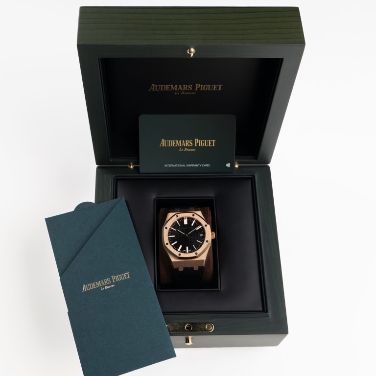 Royal Oak Selfwinding Rose Gold Black Dial 41mm Product Image 10