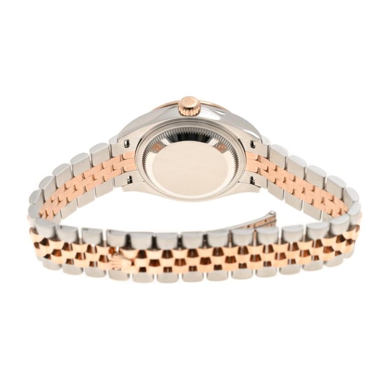 Lady-Datejust Rose Gold & Steel Diamond Green Dial 28mm  Product Image 4