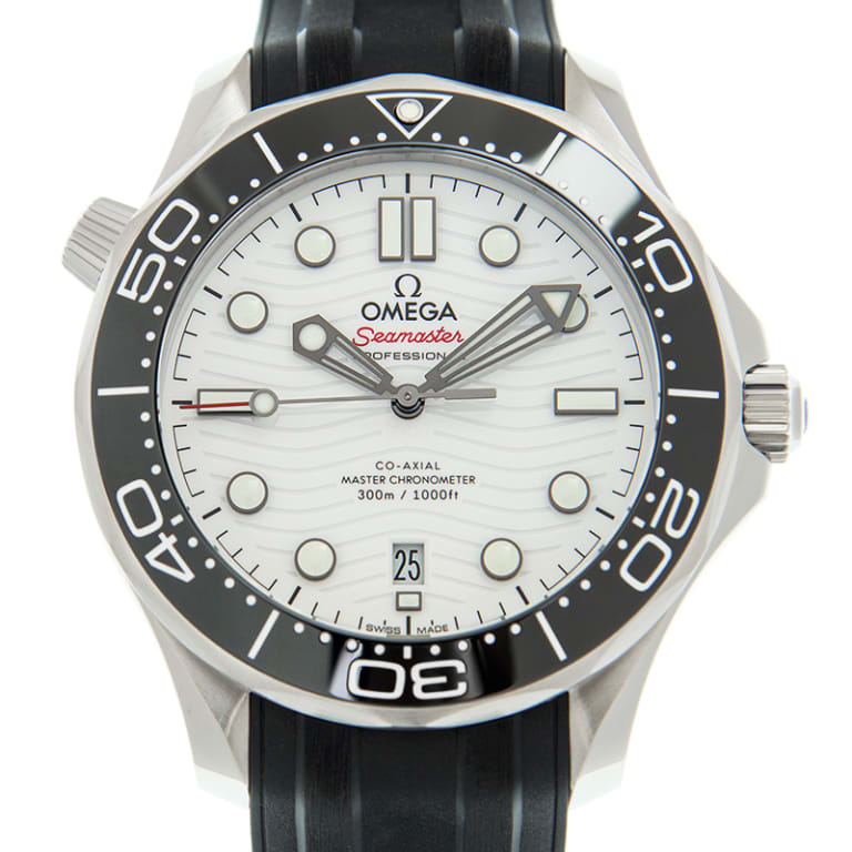 Seamaster Diver 300m Steel White Dial 42mm Product Image 1