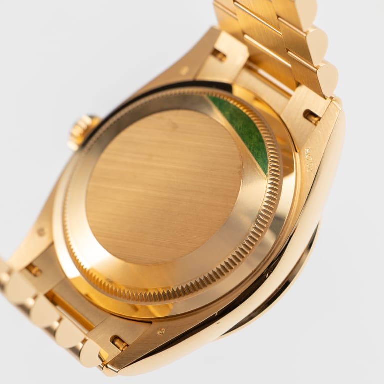 Day-Date Yellow Gold DIamond Green Malachite Dial 36mm Product Image 8