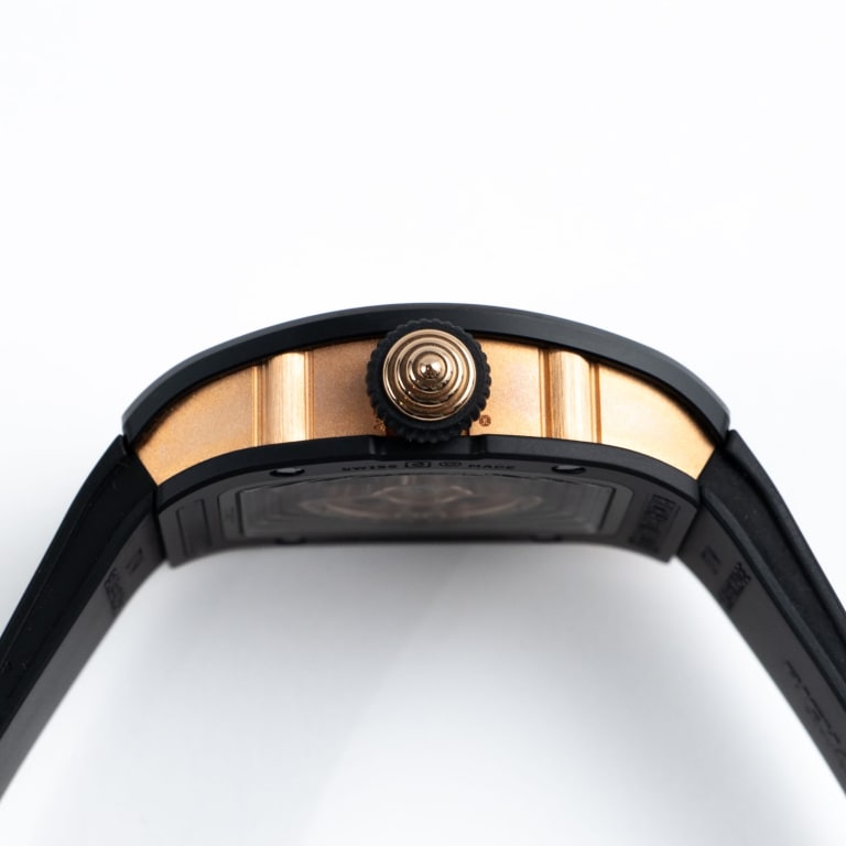 RM07-01 Ladies Ceramic Rose Gold Diamond Product Image 6