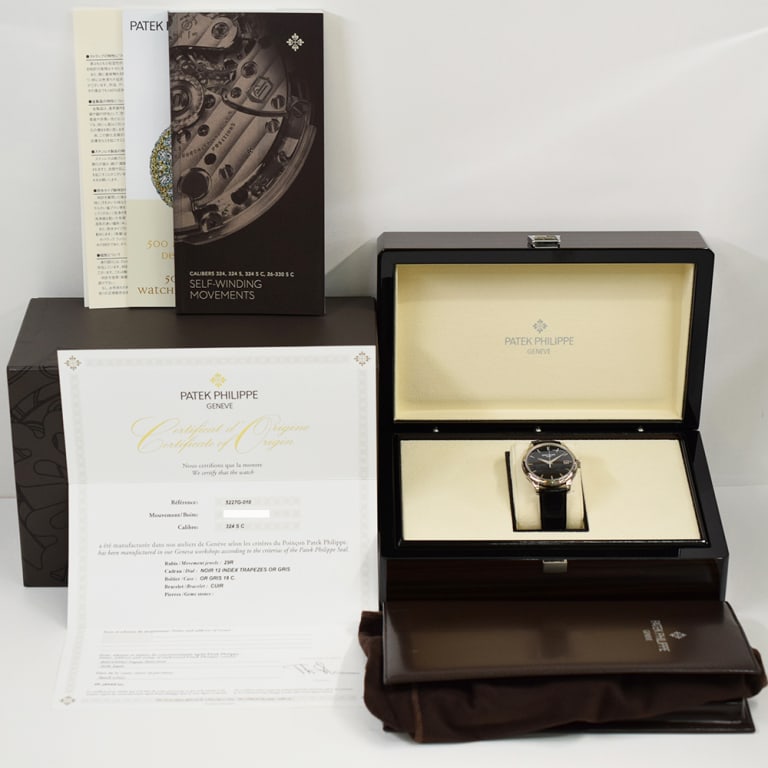 Calatrava White Gold Black Dial 39mm Product Image 9
