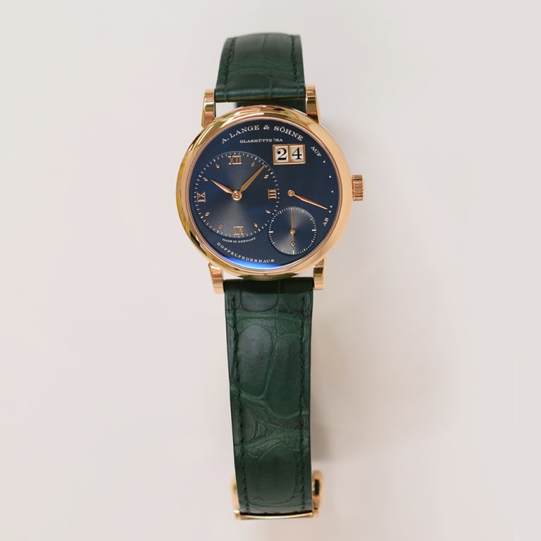 Little Lange 1 Rose Gold Blue Dial 36mm Product Image 1
