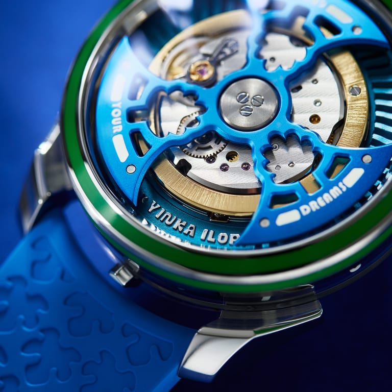 M.A.D.1S Grow Your Dreams "Water" Yinka Ilori Steel 42mm Product Image 11