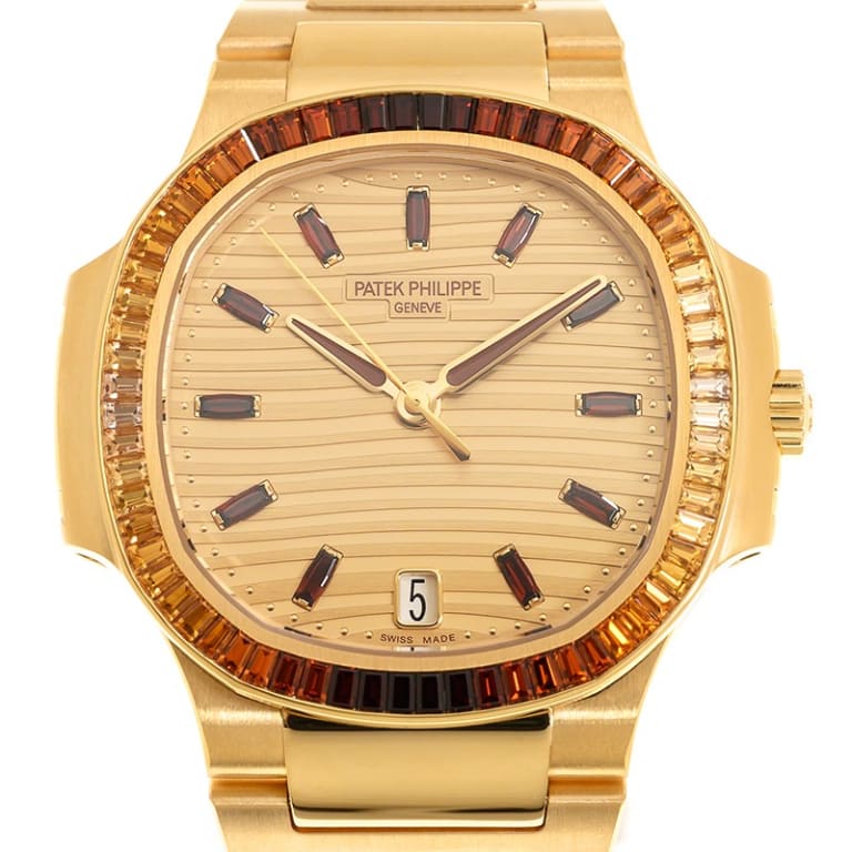 Nautilus Rose Gold Spessartite Rose Dial 35mm Product Image 3